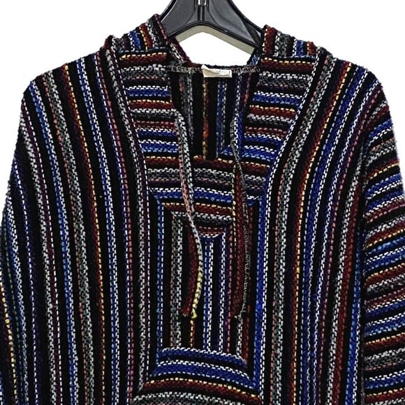 Vel Mex Mexican Hoodie Jacket XL Spaghetti Western Southwestern Beachy Surfing - Picture 1 of 4